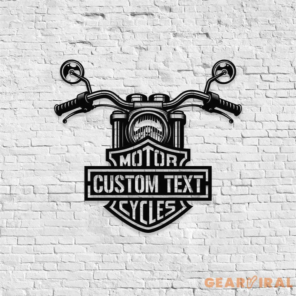 Motorcycle Lovers Metal Sign Personalized Family Name Led Metal Sign Outdoor Door Decor Motorcycle Wall Art Motorcycle