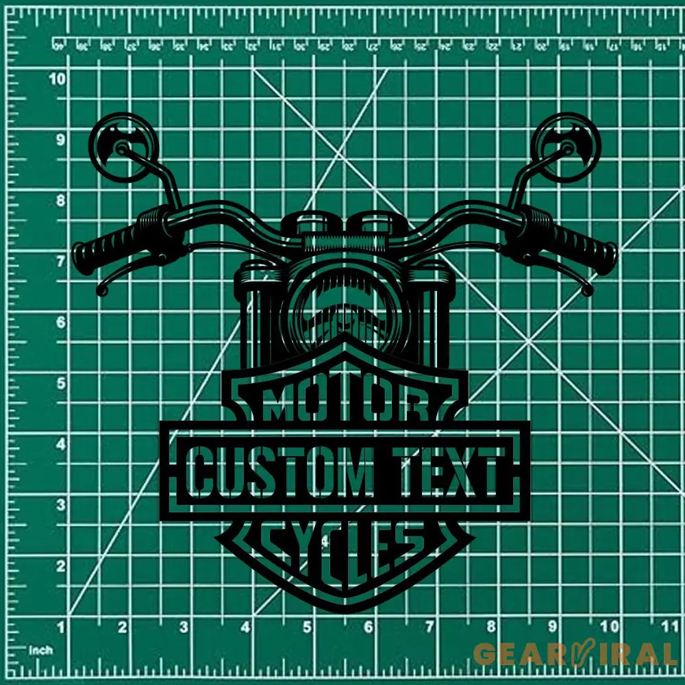 Motorcycle Lovers Metal Sign Personalized Family Name Led Metal Sign Outdoor Door Decor Motorcycle Wall Art Motorcycle