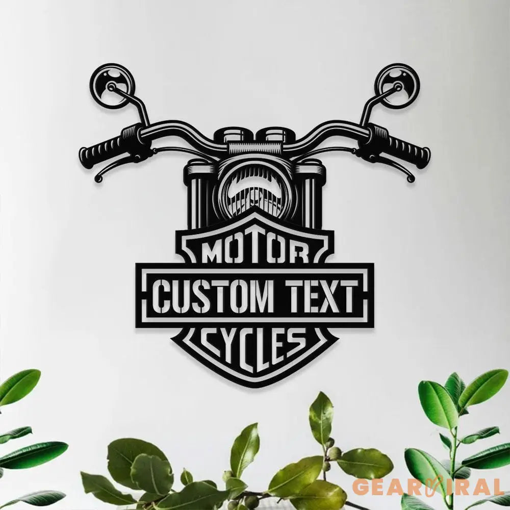 Motorcycle Lovers Metal Sign Personalized Family Name Led Metal Sign Outdoor Door Decor Motorcycle Wall Art Motorcycle