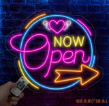 Neon OPEN Sign For Business Sign Open Neon Sign Neon Open Lights for Bar Salon Store Hotel Wall Decor Neon Light Sign