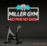 No Pain No Gain Neon Sign Handmade Neon Sign Home Gym Decor Gift for Gym Lover Gifts For Him Fitness Decor Workout Room