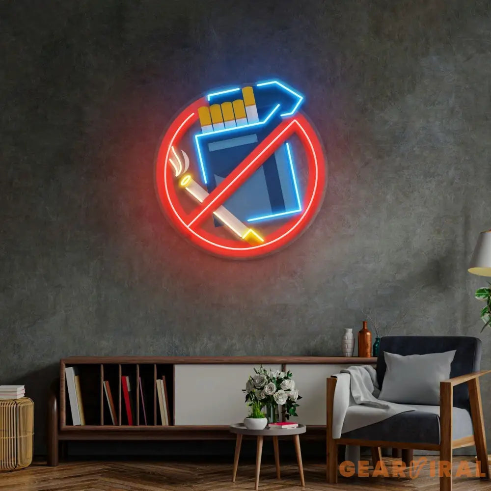 No Smoke LED Neon Sign Light Pop Art