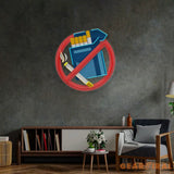No Smoke LED Neon Sign Light Pop Art