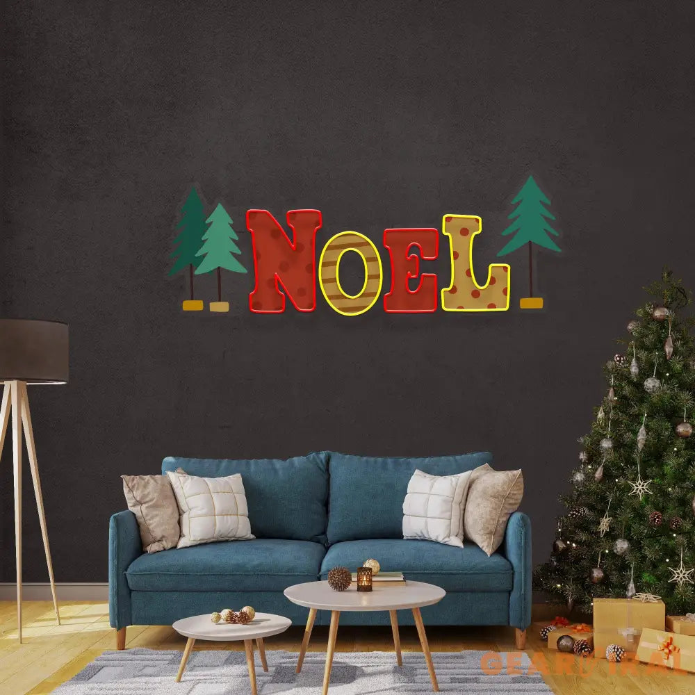 Noel Scene Neon Sign