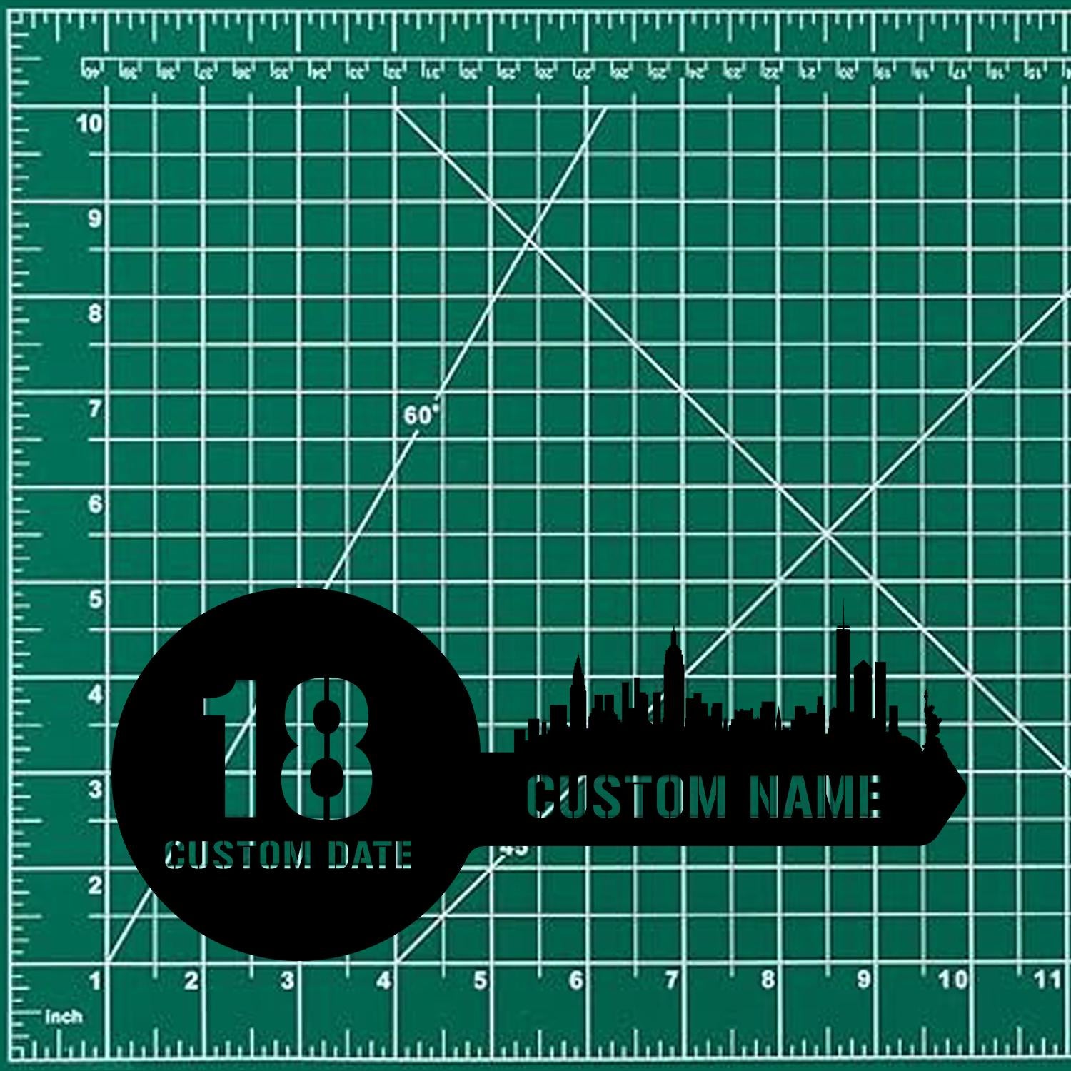 Number Address Key Number Metal Sign with LED Lights, Personalized Family Name Metal Sign, Family Wall Decor, Wall Art, Housewarming