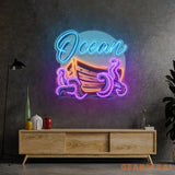 Ocean Labyrinth LED Neon Sign Light Pop Art