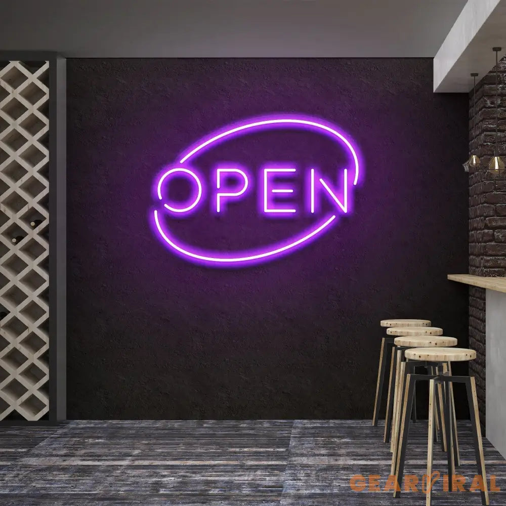 Open 1 Led Neon Sign Light