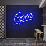 Open 2 Led Neon Sign Light