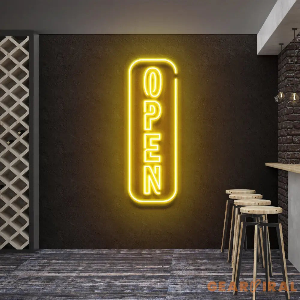 Open 5 Led Neon Sign Light