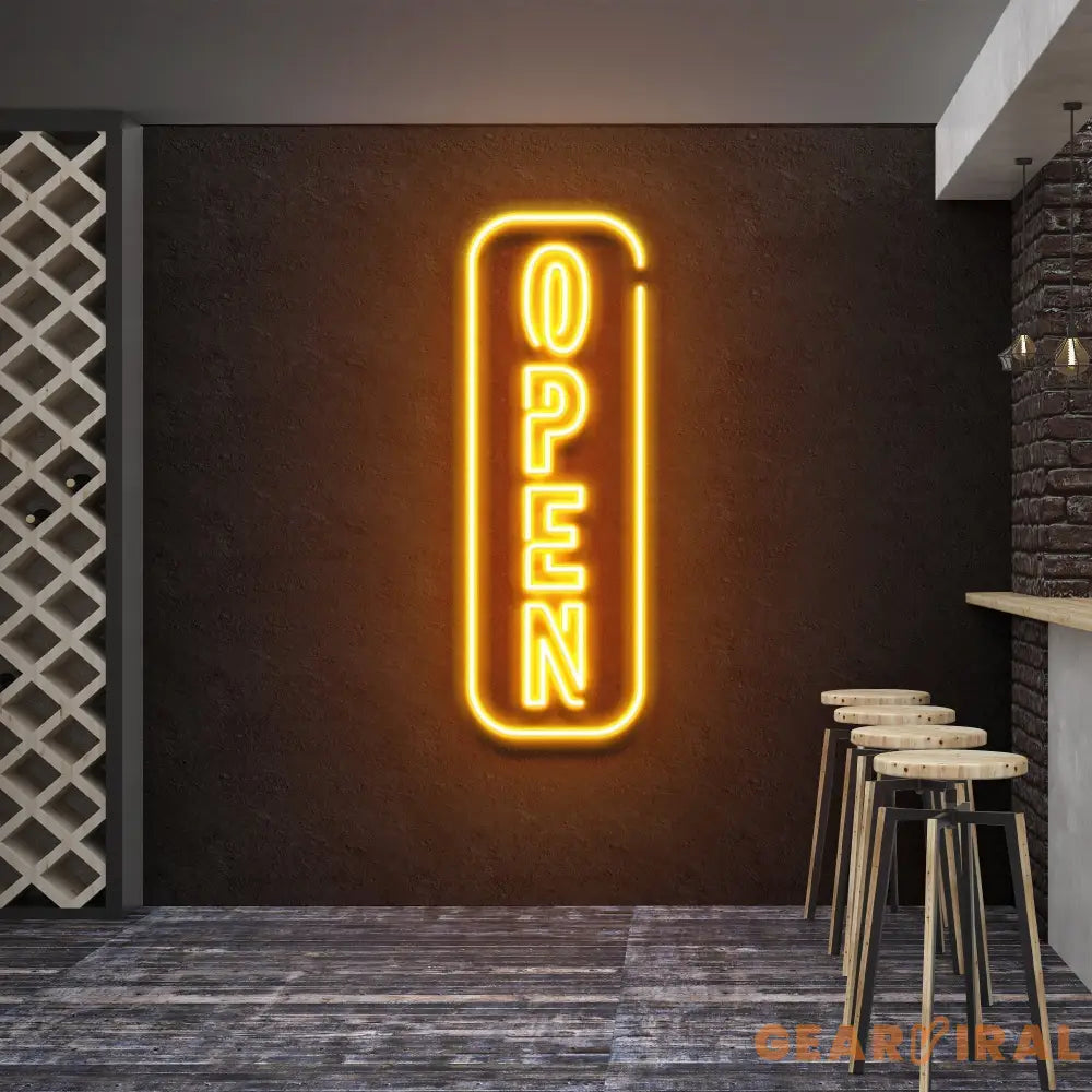 Open 5 Led Neon Sign Light