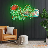 ’Paradise In a Bottle’ Neon x Acrylic Artwork