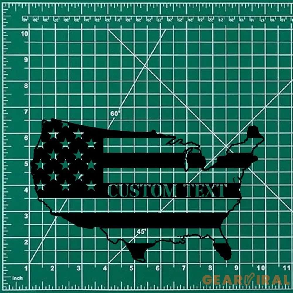 Patriotic Black National Flag Metal Sign Veteran Metal Sign Housewarming Outdoor Door Decor Patriotic Wall Art Gift for