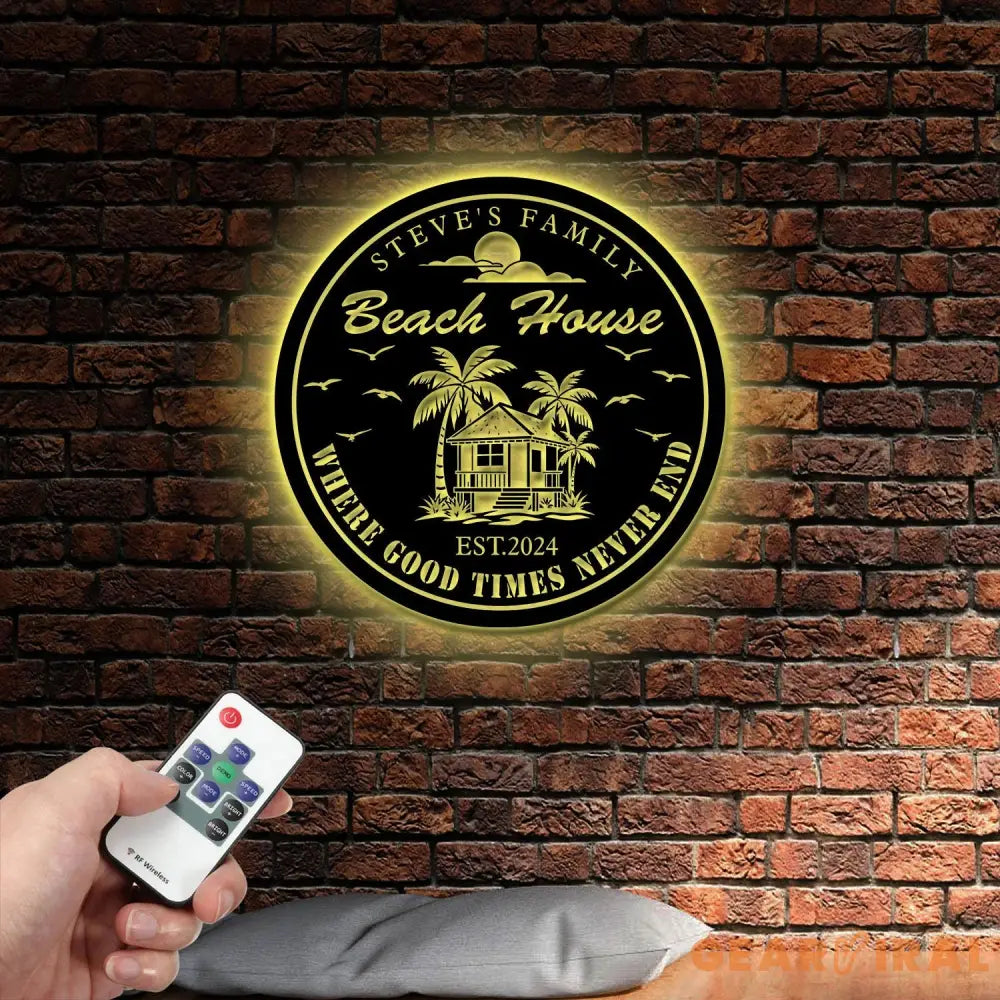 Personalised Tropical Patio Metal Sign Custom Backyard Pool Sign Family Welcome Sign Aloha Palm Tree Decor Beach House