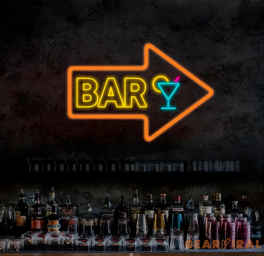 Personalized Bar Open Neon Sign Custom Name Bar Neon Sign Neon Sign Gifts Neon Sign for Dad Christmas Gift Neon Man