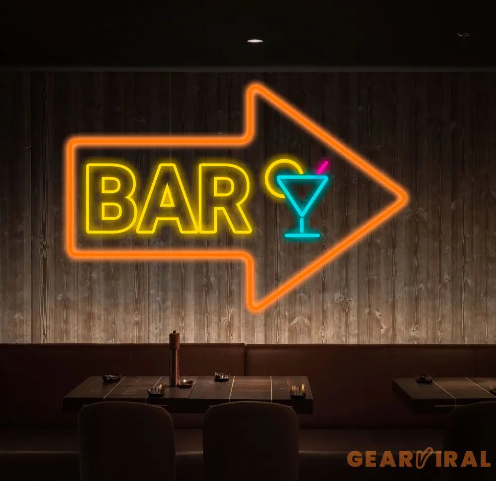 Personalized Bar Open Neon Sign Custom Name Bar Neon Sign Neon Sign Gifts Neon Sign for Dad Christmas Gift Neon Man