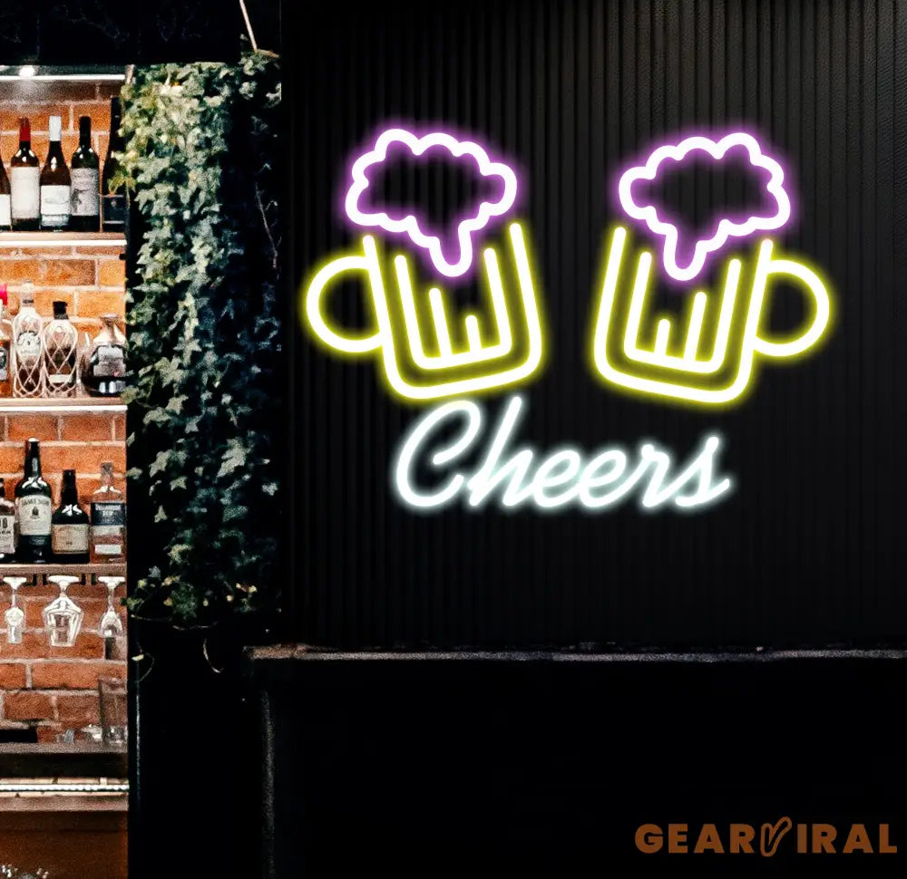 Personalized Beer Bar Neon Sign Custom Name Bar Neon Sign Neon Sign Gifts Neon Sign for Dad Christmas Gift Neon Man