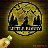 Personalized Bichon Frise Metal Sign Custom Dog Name Sign Dog Memorial Gift Bichon Frise Wall Decor Dog Lovers Wall Art