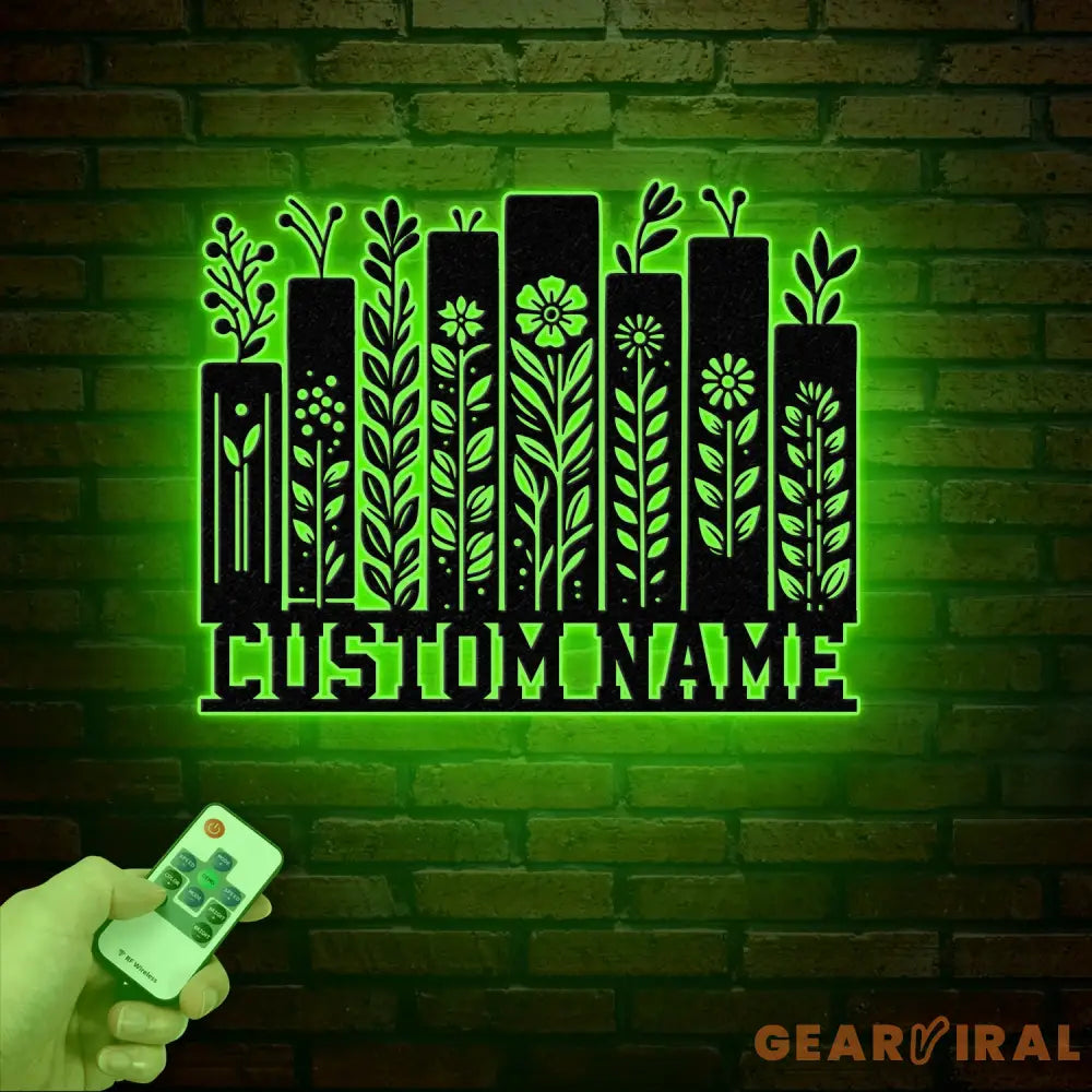 Personalized Books Metal Sign with LED Lights - Custom Bookshelf Wall Art - Library Decor - Bookworm & Reading Room