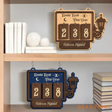 Personalized Books Read Tracker - Books Read This Year, Bookshelf Counter, Bookish Decor, Bookish Gift, Gift for Readers, Book Lovers Gifts