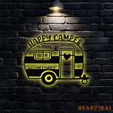 Personalized Camper Metal Sign - Camping Metal Sign - Personalize Camp Metal Sign - Metal Decor - Camping Wall Sign