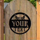 Personalized Carter Patio Family Name Metal LED Sign - Custom Carter Patio Wall Hanging - Carter Patio Decor