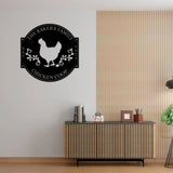 Personalized Chicken Coop Sign Hen House Coop Sign Our Little Coop Sign Metal Sign Metal Chicken Coop Sign Custom