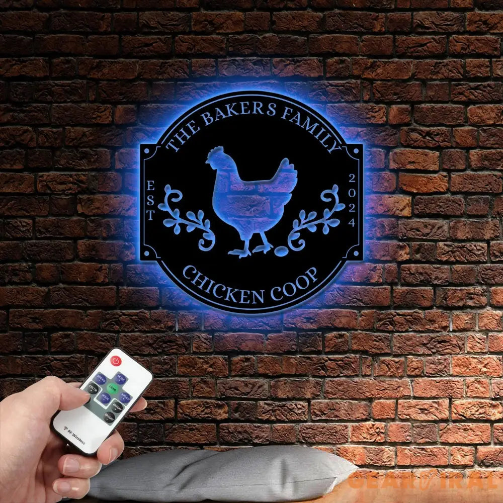 Personalized Chicken Coop Sign Hen House Coop Sign Our Little Coop Sign Metal Sign Metal Chicken Coop Sign Custom