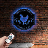 Personalized Chicken Coop Sign Hen House Coop Sign Our Little Coop Sign Metal Sign Metal Chicken Coop Sign Custom
