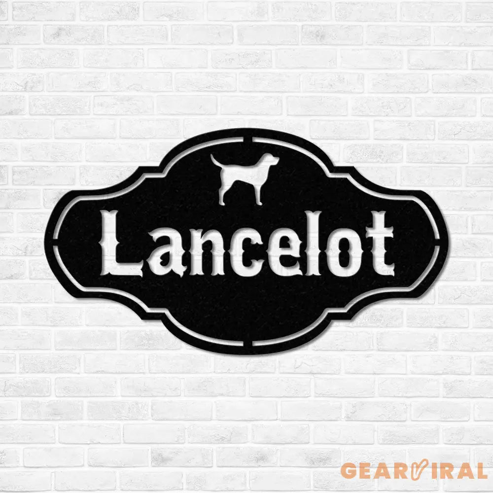 Personalized Crate Metal Sign Custom Dog Decor Hanging Crate Sign Custom Crate Sign Dog Bone Sign Custom Dog Gift Crate