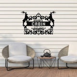 Personalized Deer Sign | Cabin Sign | Last Name Sign | Family Name Sign | Gift For Deer Hunter | Cabin Decor | Outdoor