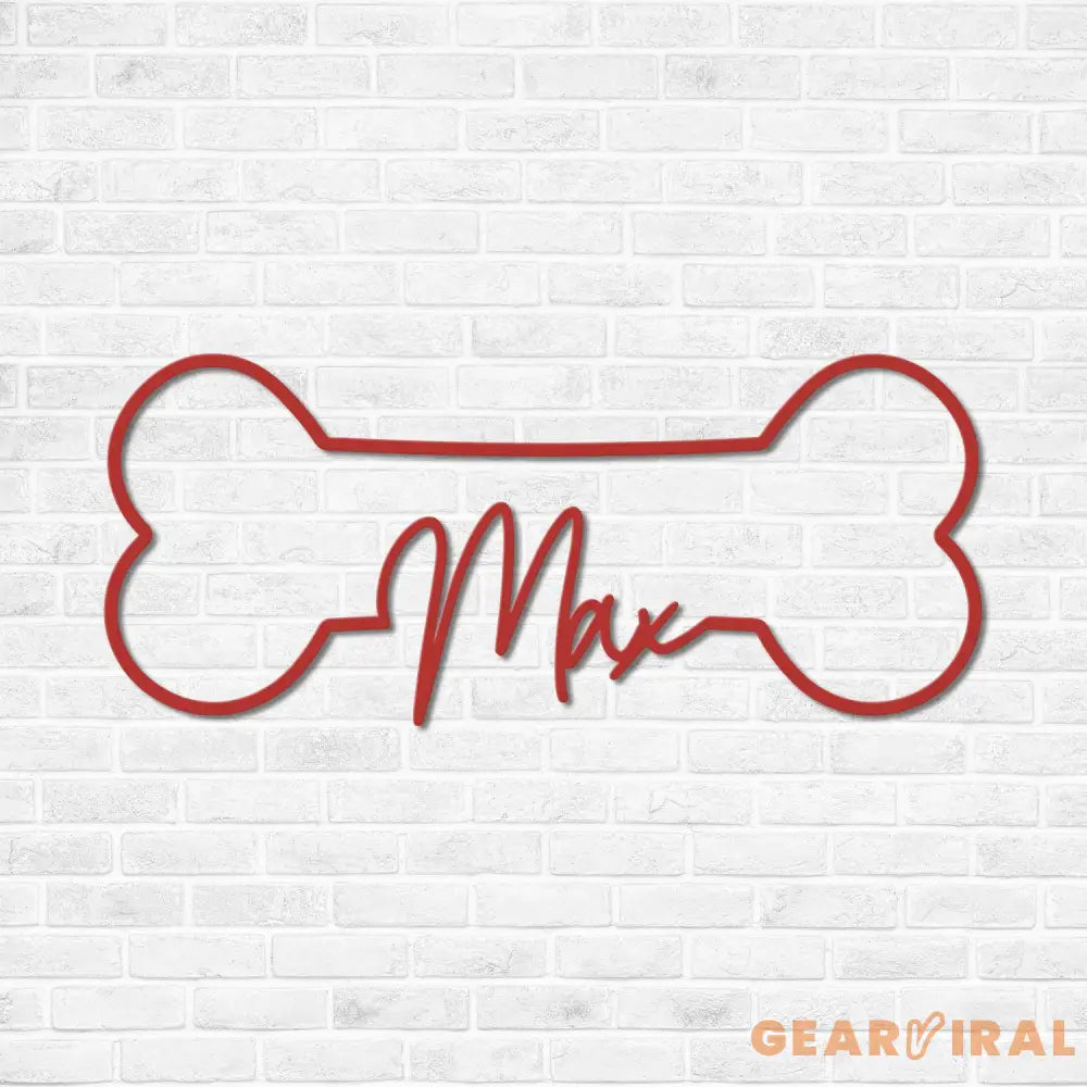 Personalized Dog Crate Metal Sign Custom Dog Decor Hanging Crate Sign Custom Crate Sign Dog Bone Sign Custom Dog Gift