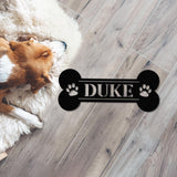 Personalized Dog Crate Metal Sign, Custom Dog Decor, Hanging Crate Sign, Custom Crate Sign, Dog Bone Sign, Custom Dog Gift, Crate Dog Decor