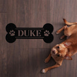 Personalized Dog Crate Metal Sign, Custom Dog Decor, Hanging Crate Sign, Custom Crate Sign, Dog Bone Sign, Custom Dog Gift, Crate Dog Decor