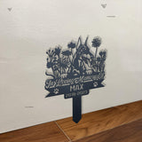 Personalized Dog Memorial Stake - Doberman Sign - In Loving Memory Doberman Dog - Metal Stake | GearViral