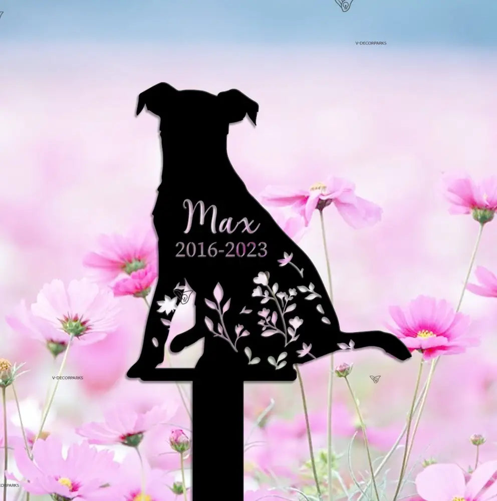 Personalized Dog Memorial Stake - Russell Terriers Stake - Russell Terriers - Pet Grave Marker | GearViral