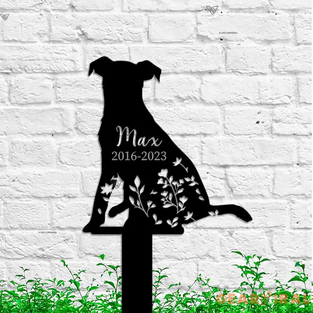 Personalized Dog Memorial Stake - Russell Terriers Stake - Russell Terriers - Pet Grave Marker | GearViral