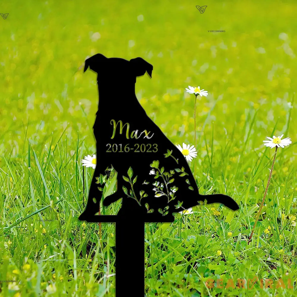 Personalized Dog Memorial Stake - Russell Terriers Stake - Russell Terriers - Pet Grave Marker | GearViral