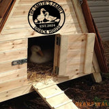 Personalized Duck Farm Sign - Duck Gift - Custom Duck Quack House Metal Sign - Lake Farmhouse Decor | GearViral