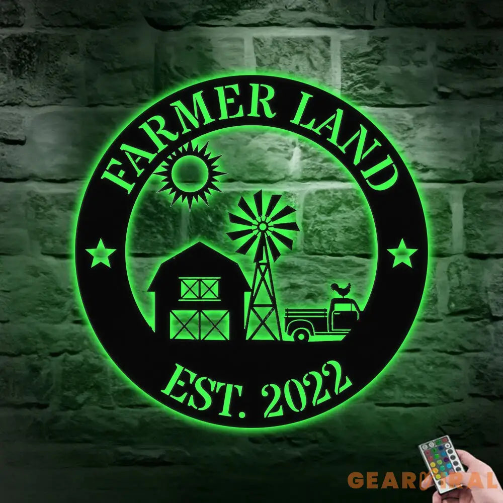 Personalized Family Farm name Metal Sign - Personalize Farm Metal Sign - Farm Metal Decor - Farm Wall Art - Farm Sign