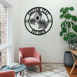 Personalized Family Name Farm Metal Sign - Wall Art Decor - Personalize Farm Home Sign - Metal Farm Family Name - Garden Decor, Housewarming
