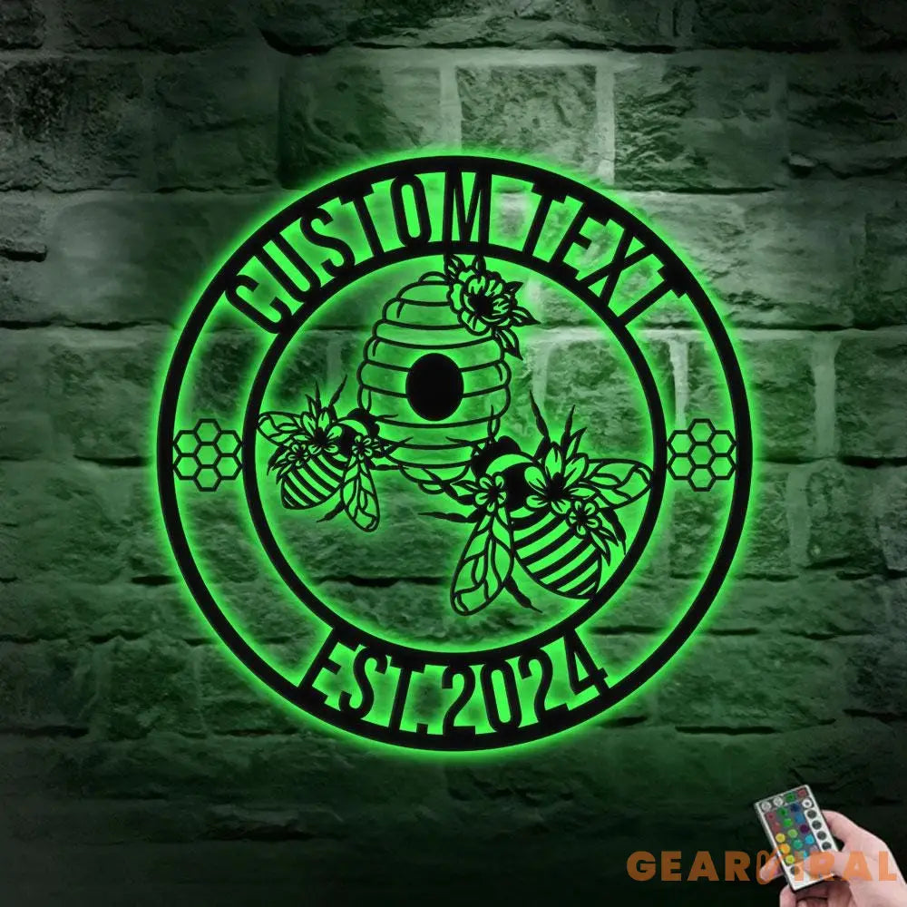 Personalized Family Name Farm Metal Sign - Wall Art Decor - Personalize Farm Home Sign - Metal Farm Family Name