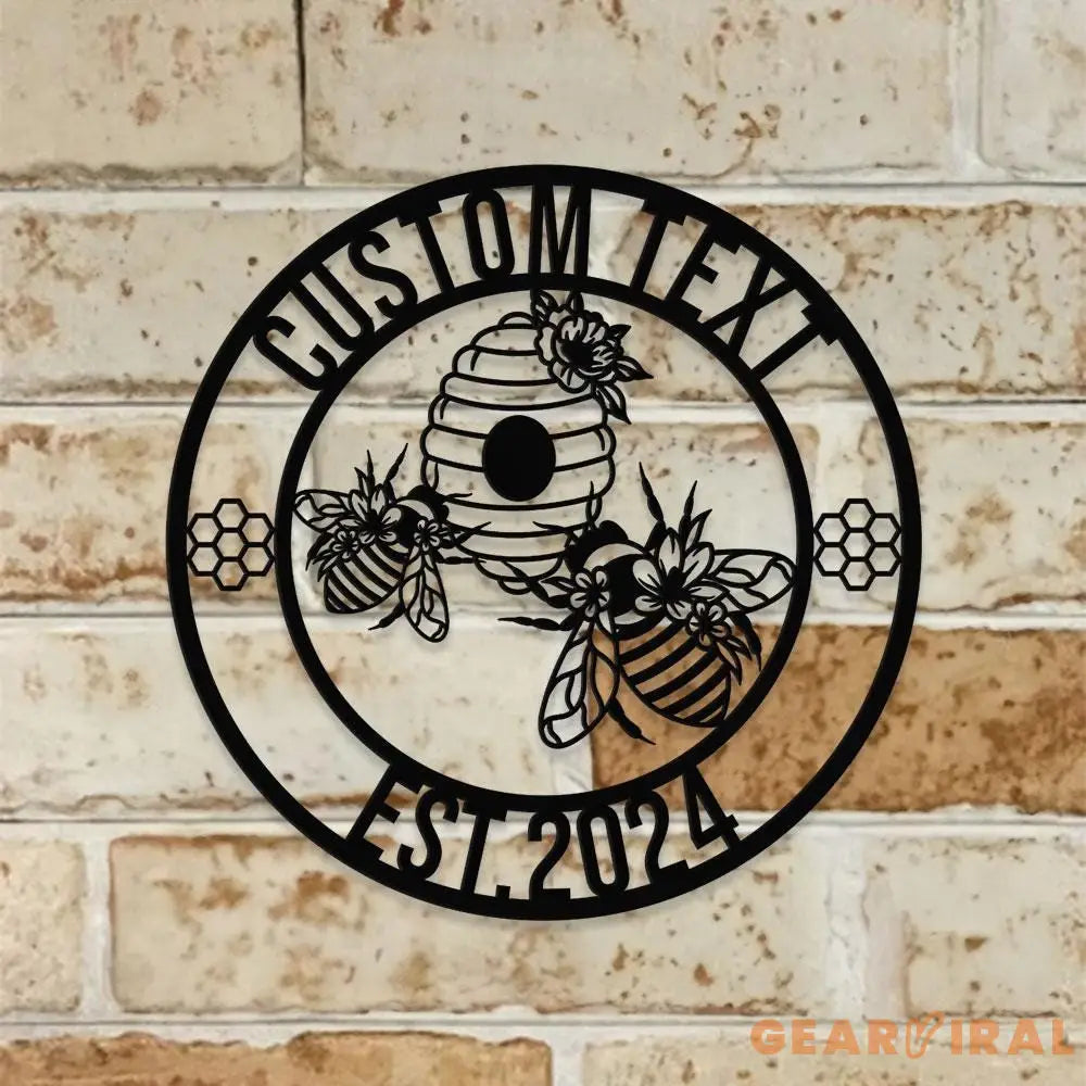 Personalized Family Name Farm Metal Sign - Wall Art Decor - Personalize Farm Home Sign - Metal Farm Family Name