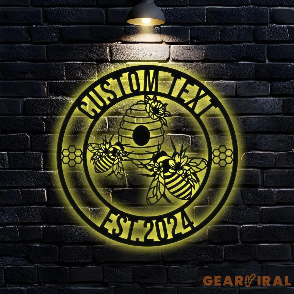 Personalized Family Name Farm Metal Sign - Wall Art Decor - Personalize Farm Home Sign - Metal Farm Family Name