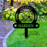 Personalized Family Name Farm Metal Sign - Wall ArtDecor - Personalize Farm Home Sign - Metal Farm Family Name - Garden