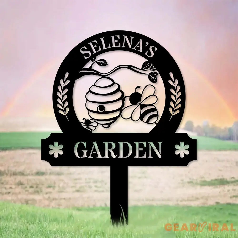 Personalized Family Name Farm Metal Sign - Wall ArtDecor - Personalize Farm Home Sign - Metal Farm Family Name - Garden