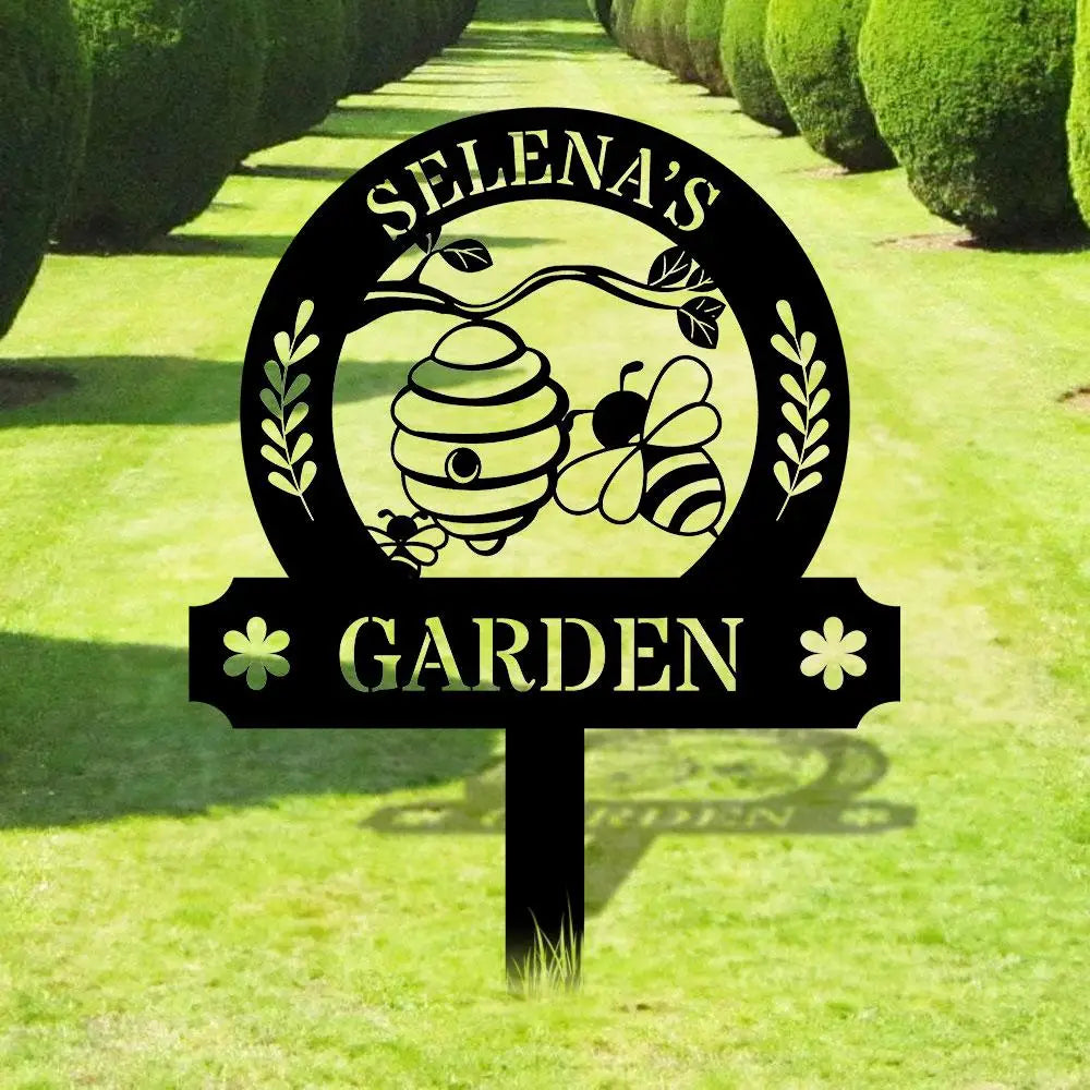 Personalized Family Name Farm Metal Sign - Wall ArtDecor - Personalize Farm Home Sign - Metal Farm Family Name - Garden