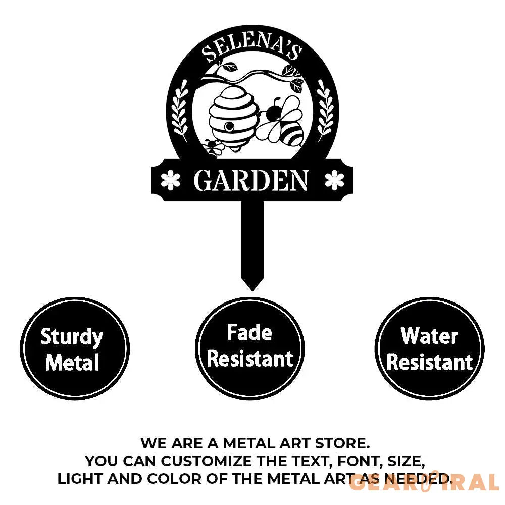 Personalized Family Name Farm Metal Sign - Wall ArtDecor - Personalize Farm Home Sign - Metal Farm Family Name - Garden