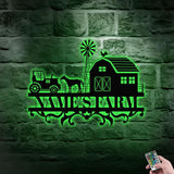 Personalized Farm Life Metal Sign - Wall Art Decor - Personalize Farm Home Sign - Metal Farm Family Name - Farm Decor, Housewarming