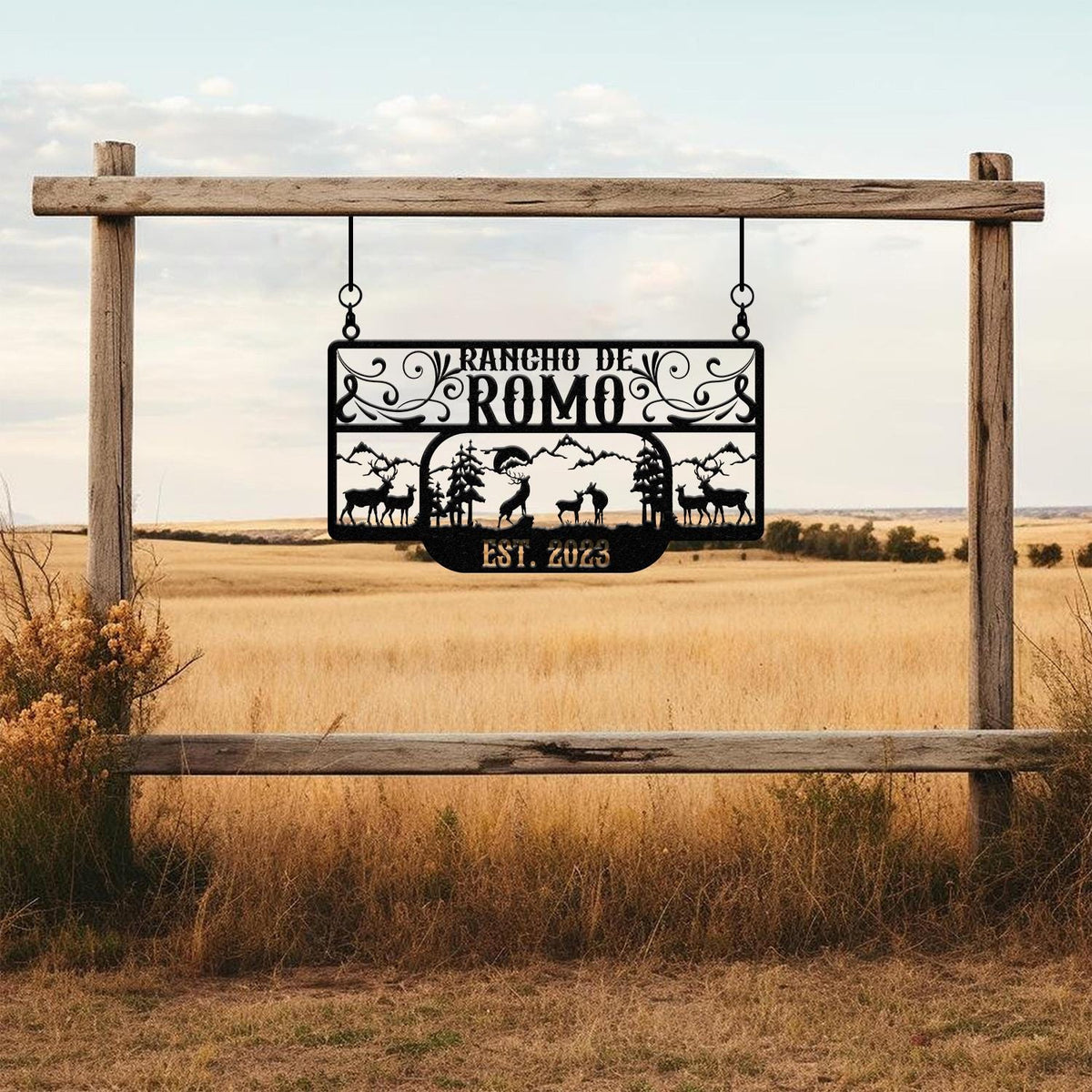 Personalized Farmhouse Sign,Metal Farm Sign,Custom Metal Farm Name Sign,Metal Barn Sign,Ranch Metal Sign,Farmer Gift,Christmas Farm Sign