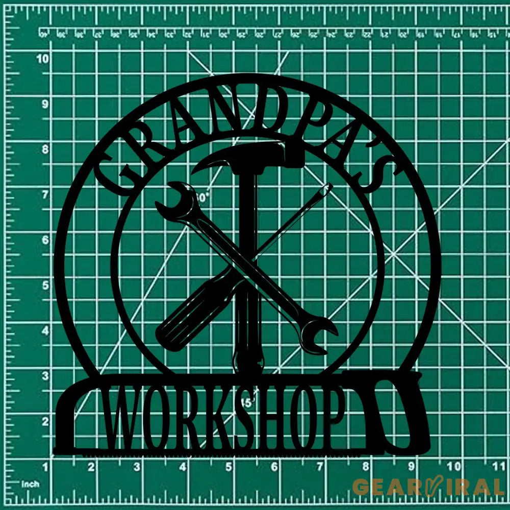 Personalized Garage Metal Sign with Led Light Custom Name Garage Decor Man Cave Sign Workshop Sign Wall Art For Dad Dad